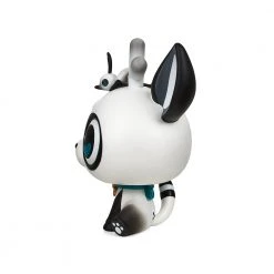 Amber Huang NEW RELEASES DeerCat & Friends™ Sitting DeerCat 7” Vinyl Art Figure By Amber Aki Huang – Exclusive Panda Edition (Limited Edition Of 100)