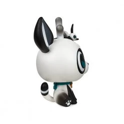 Amber Huang NEW RELEASES DeerCat & Friends™ Sitting DeerCat 7” Vinyl Art Figure By Amber Aki Huang – Exclusive Panda Edition (Limited Edition Of 100)