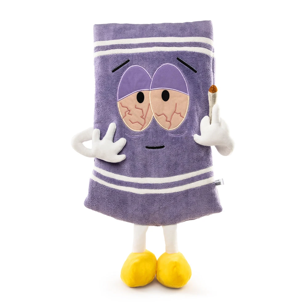 South Park Stoned Towelie 24" Real Towel By Kidrobot 1 South Park Stoned Towelie 24" Real Towel By Kidrobot