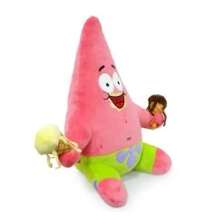 SpongeBob SquarePants SpongeBob Patrick Star With Ice Cream HugMe Plush By Kidrobot