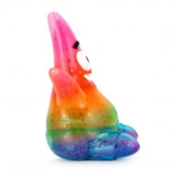 Nickelodeon SpongeBob SquarePants Patrick Sea Star Art Figure - Exclusive Rainbow Edition