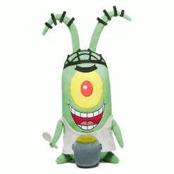 Nickelodeon SpongeBob SquarePants Kamp Koral Plankton HugMe Shake Action 13" Plush (PRE-ORDER) NEW RELEASES