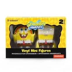 Nickelodeon Imaginaaation SpongeBob SquarePants & SpongeBob UnderPants Vinyl Figure 2-Pack NEW RELEASES