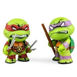 NEW RELEASES Teenage Mutant Ninja Turtles Raphael & Donatello 3" Vinyl Figure 2-pack