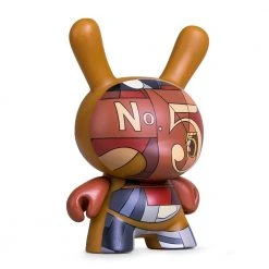NEW RELEASES The Met 3-Inch Showpiece Dunny - Demuth I Saw The Figure 5 In Gold - Limited Edition Of 1500