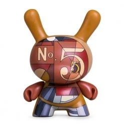 NEW RELEASES The Met 3-Inch Showpiece Dunny - Demuth I Saw The Figure 5 In Gold - Limited Edition Of 1500