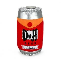 The Simpsons Duff Beer Can 10" Plush By Kidrobot