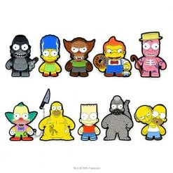NEW RELEASES The Simpsons Treehouse Of Horror Enamel Pin Series