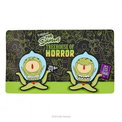 The Simpsons Treehouse Of Horror Kang & Kodos Enamel Pin 2-Pack - GID Exclusive Edition NEW RELEASES