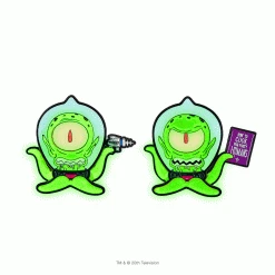 The Simpsons Treehouse Of Horror Kang & Kodos Enamel Pin 2-Pack - GID Exclusive Edition NEW RELEASES
