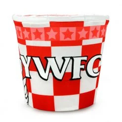 Kidrobot Yummy World Bertha Bucket Of Fried Chicken Interactive Plush NEW RELEASES
