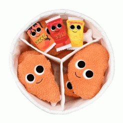 Kidrobot Yummy World Bertha Bucket Of Fried Chicken Interactive Plush NEW RELEASES
