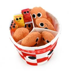 Kidrobot Yummy World Bertha Bucket Of Fried Chicken Interactive Plush NEW RELEASES