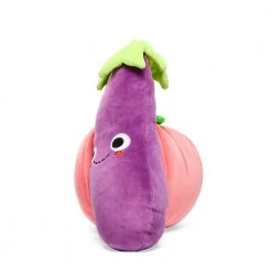 Kidrobot NEW RELEASES Yummy World Earnest Eggplant & Georgia Peach Plush 2-Pack