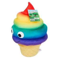 Kidrobot Yummy World Rainbow Soft Serve Sally Ice Cream Cone Plush NEW RELEASES