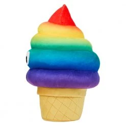 Kidrobot Yummy World Rainbow Soft Serve Sally Ice Cream Cone Plush NEW RELEASES