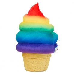 Kidrobot Yummy World Rainbow Soft Serve Sally Ice Cream Cone Plush NEW RELEASES
