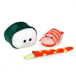 Kidrobot NEW RELEASES Yummy World Bubba The Shrimp Nigiri Sushi Interactive Plush