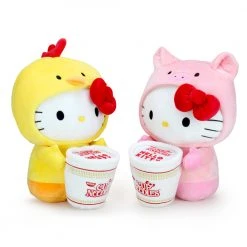 Sanrio Nissin Cup Noodles® X Hello Kitty® Pork Cup Medium Plush NEW RELEASES