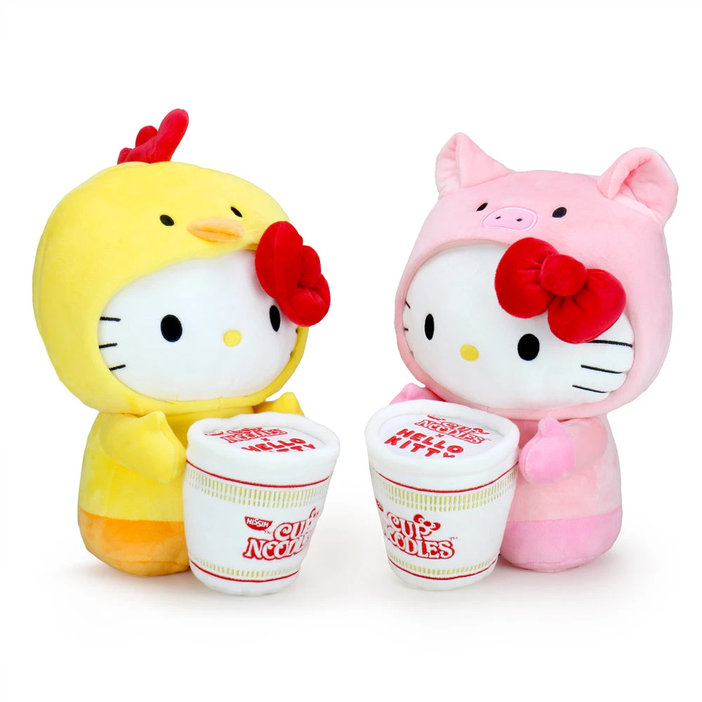 Sanrio Nissin Cup Noodles® X Hello Kitty® Pork Cup Medium Plush NEW RELEASES 2 Sanrio Nissin Cup Noodles® X Hello Kitty® Pork Cup Medium Plush NEW RELEASES