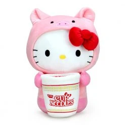 Sanrio Nissin Cup Noodles® X Hello Kitty® Pork Cup Medium Plush NEW RELEASES