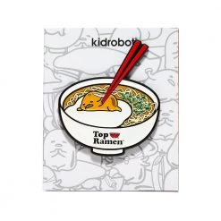 Sanrio Nissin Top Ramen® X Gudetama™ The Lazy Egg Enamel Pin Series