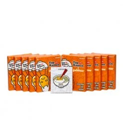 Sanrio Nissin Top Ramen® X Gudetama™ The Lazy Egg Enamel Pin Series