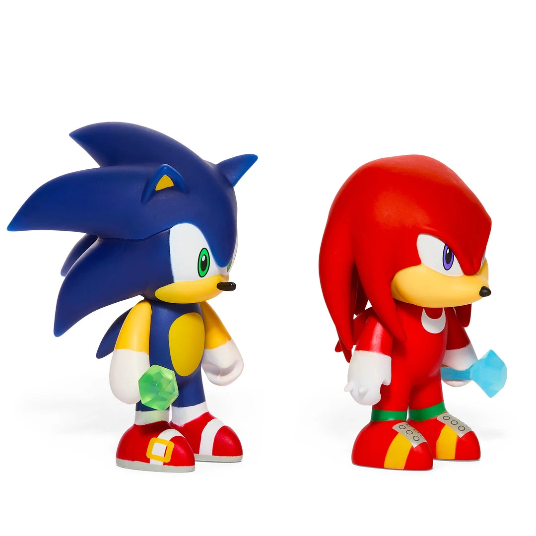 Sonic The Hedgehog 3" Vinyl Figure Sonic And Knuckles 2-Pack NEW RELEASES 9 Sonic The Hedgehog 3" Vinyl Figure Sonic And Knuckles 2-Pack NEW RELEASES