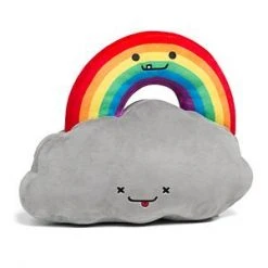 Kidrobot BFFS Rainbow And Cloud Plush Set By Travis Cain
