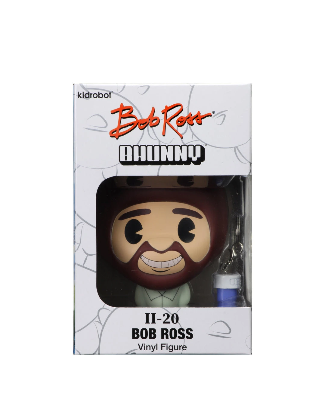 Kidrobot Bob Ross BHUNNY 4" Vinyl Figure (II-20) NEW RELEASES 6 Kidrobot Bob Ross BHUNNY 4" Vinyl Figure (II-20) NEW RELEASES
