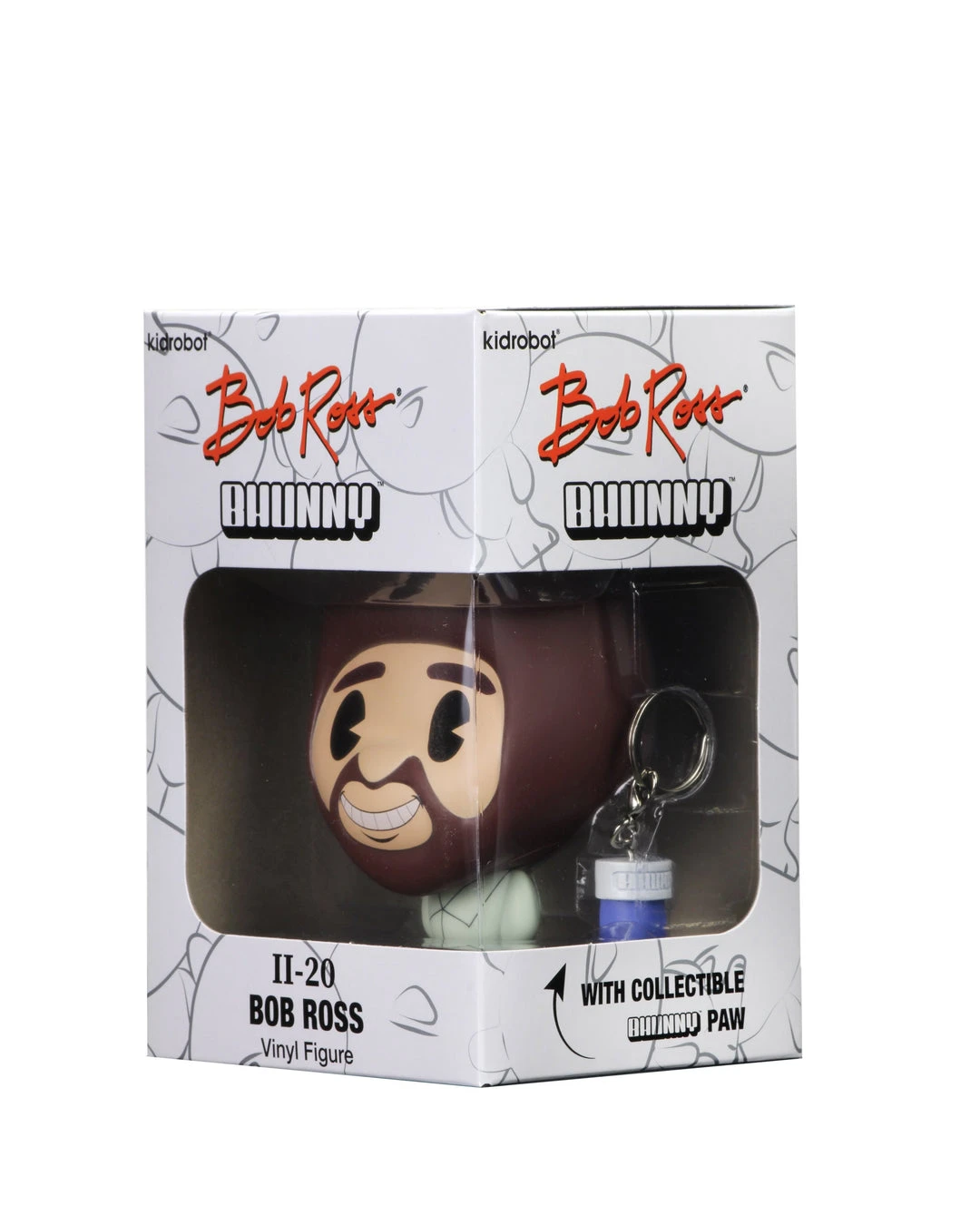 Kidrobot Bob Ross BHUNNY 4" Vinyl Figure (II-20) NEW RELEASES 7 Kidrobot Bob Ross BHUNNY 4" Vinyl Figure (II-20) NEW RELEASES