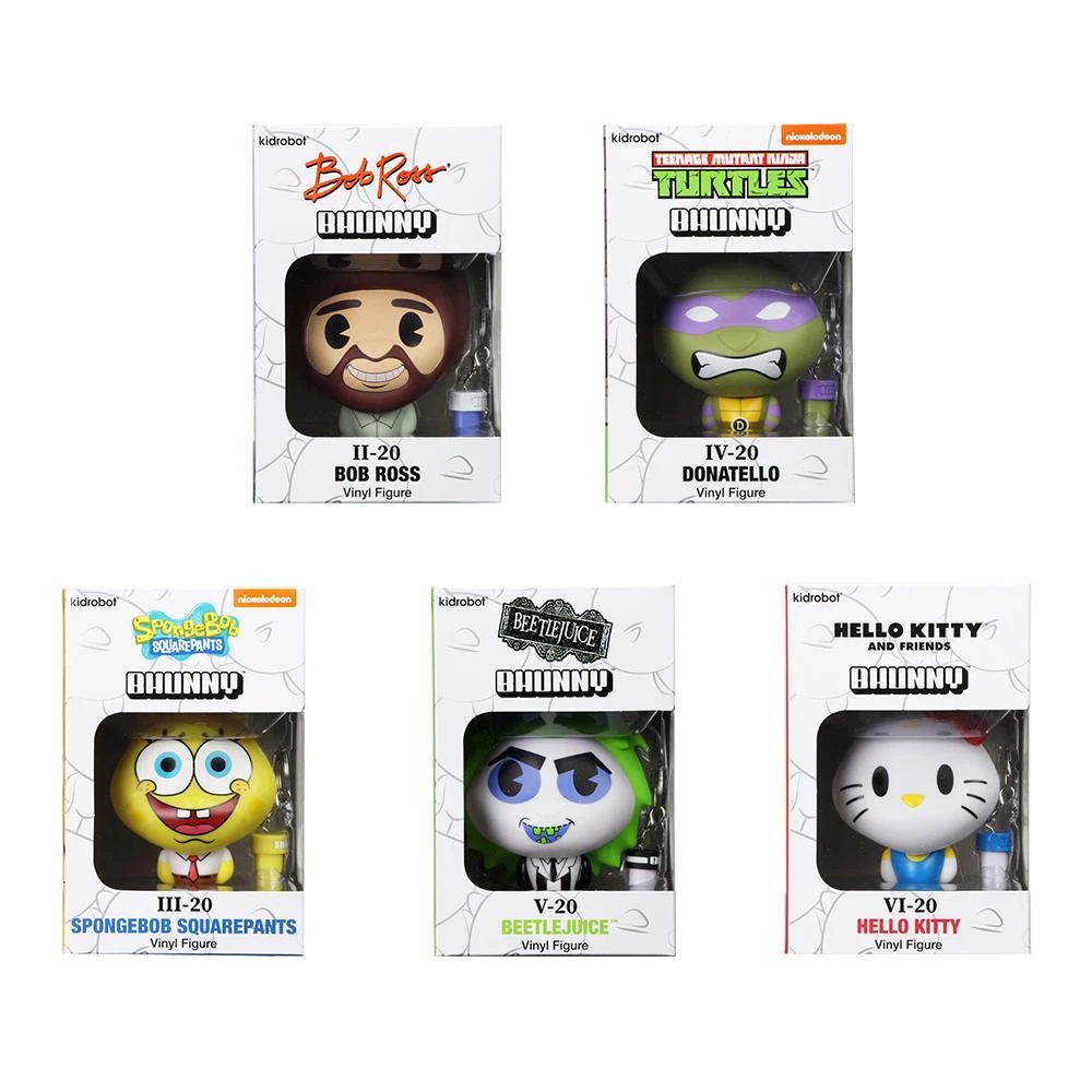 Kidrobot Bob Ross BHUNNY 4" Vinyl Figure (II-20) NEW RELEASES 9 Kidrobot Bob Ross BHUNNY 4" Vinyl Figure (II-20) NEW RELEASES