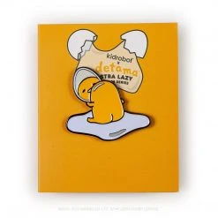 Gudetama Eggstra Lazy Enamel Pin Series By Kidrobot X Sanrio