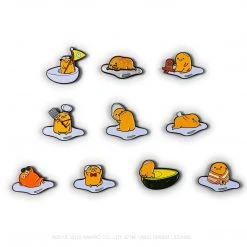 Gudetama Eggstra Lazy Enamel Pin Series By Kidrobot X Sanrio