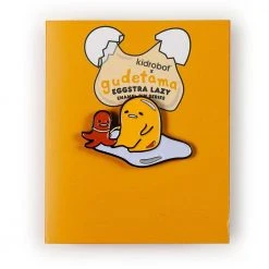 Gudetama Eggstra Lazy Enamel Pin Series By Kidrobot X Sanrio