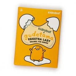 Gudetama Eggstra Lazy Enamel Pin Series By Kidrobot X Sanrio