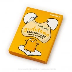 Gudetama Eggstra Lazy Enamel Pin Series By Kidrobot X Sanrio