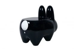 Kidrobot Art Giant Black Smorkin' Labbit Stool By Frank Kozik