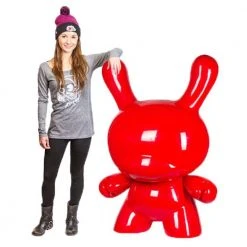 Art Giant Red 4-Foot Dunny Art Sculpture By Kidrobot (PRE-ORDER) PRE-ORDERS