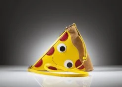 Kidrobot Yummy World Leather Pizza Clutch Purse Bag