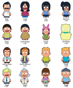 Fox Bob's Burgers Enamel Pin Blind Box Series By Kidrobot
