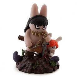FATHER'S DAY GIFTS Frazetta Labbit The Barbarian 10" Vinyl Art Figure By Frank Kozik