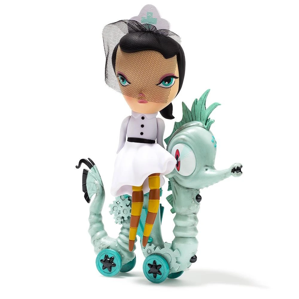 Kathies Olivas DESIGNER ART TOYS Lucy Curious Dark Harbor 7" Art Figure By Kathie Olivas - KR.com Exclusive White (Limited Edition Of 200) 6 Kathies Olivas DESIGNER ART TOYS Lucy Curious Dark Harbor 7" Art Figure By Kathie Olivas - KR.com Exclusive White (Limited Edition Of 200)