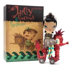 Kathies Olivas Lucy Curious Dark Harbor 7" Vinyl Art Figure By Kathie Olivas DESIGNER ART TOYS