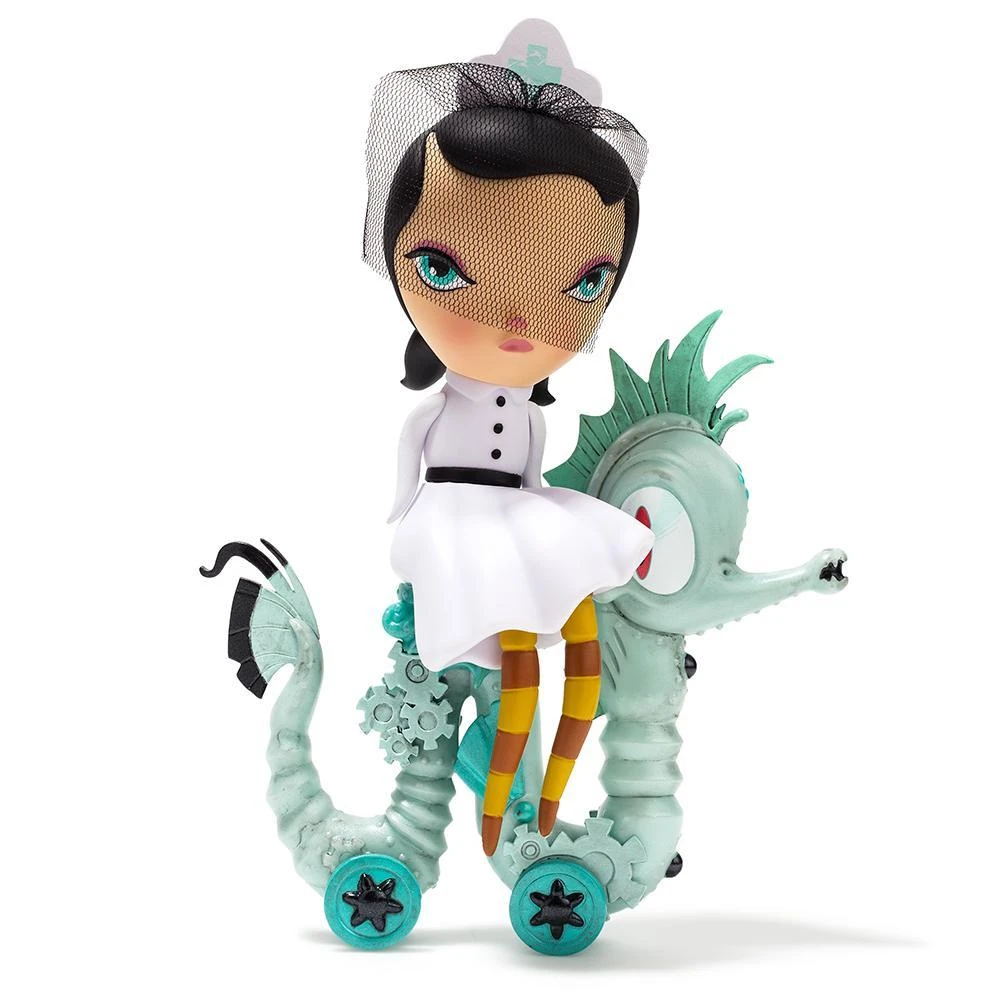 Kathies Olivas DESIGNER ART TOYS Lucy Curious Dark Harbor 7" Art Figure By Kathie Olivas - KR.com Exclusive White (Limited Edition Of 200) 1 Kathies Olivas DESIGNER ART TOYS Lucy Curious Dark Harbor 7" Art Figure By Kathie Olivas - KR.com Exclusive White (Limited Edition Of 200)