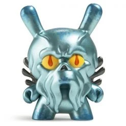 DESIGNER ART TOYS Metallic Howie Phillips 3" Dunny By Scott Tolleson