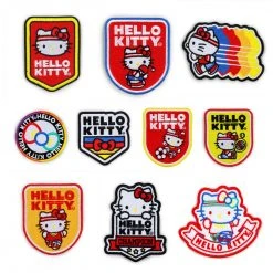 Sanrio NEW RELEASES Kidrobot X Hello Kitty Sports Embroidered Patches