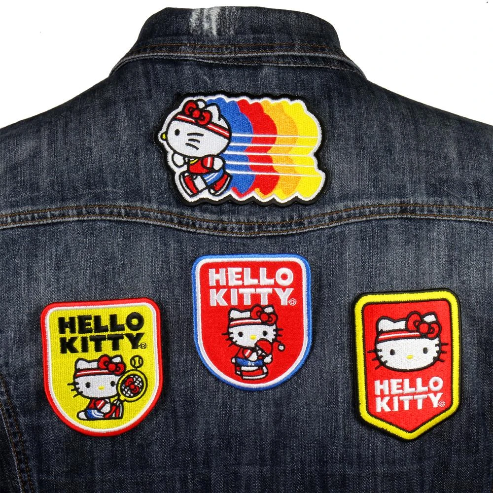 Sanrio NEW RELEASES Kidrobot X Hello Kitty Sports Embroidered Patches 3 Sanrio NEW RELEASES Kidrobot X Hello Kitty Sports Embroidered Patches