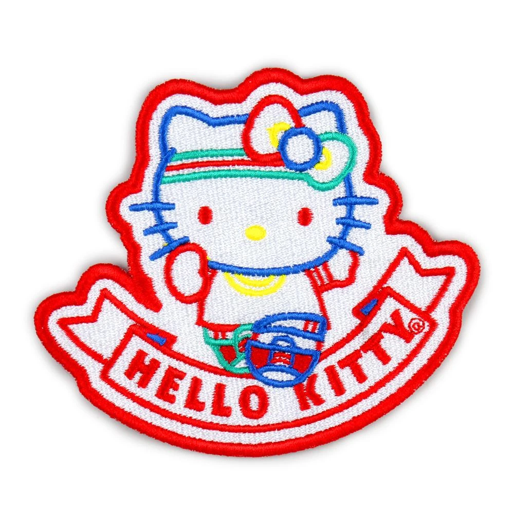 Sanrio NEW RELEASES Kidrobot X Hello Kitty Sports Embroidered Patches 7 Sanrio NEW RELEASES Kidrobot X Hello Kitty Sports Embroidered Patches