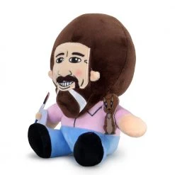 Bob Ross With Peapod 8" Plush Phunny